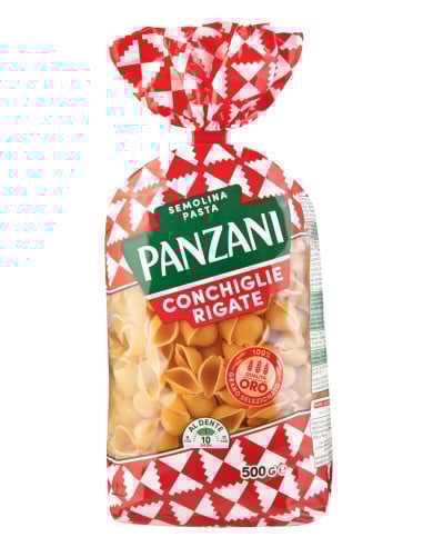 KAST 12tk! Panzani Conchiglie Rigate makaronid 500g