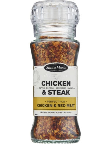 KAST 6tk! SANTA MARIA Kana ja liha maitseaine, veski 75g