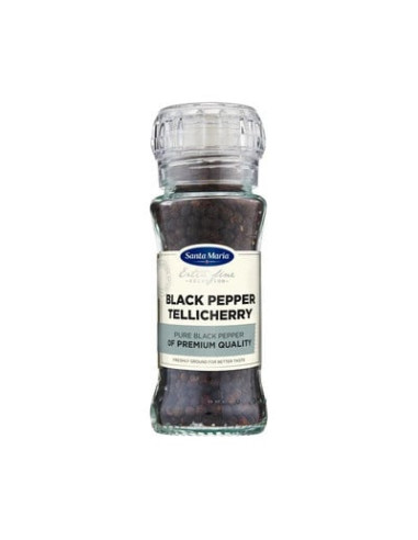 KAST 6tk! SANTA MARIA Tellicherry pipar veski 70g