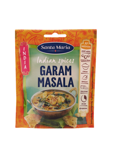 KAST 12tk! SANTA MARIA Garam Masala maitseainesegu 33g