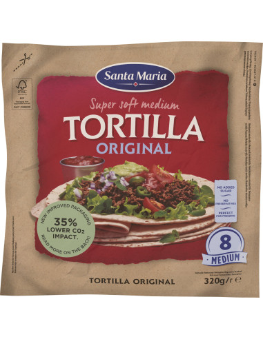 KAST 12tk! Santa Maria Nisutortilja ORIGINAL 320 g