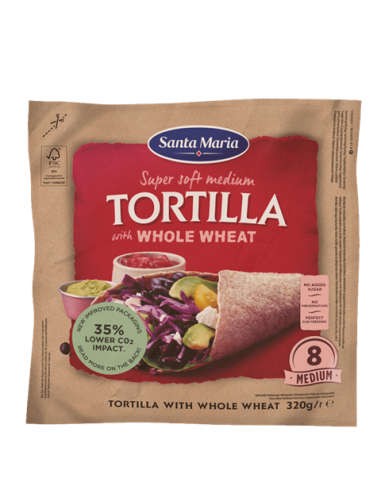 KAST 12tk! Santa Maria Täisteratortilla 320g