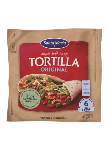 KAST 12tk! Santa Maria Nisutortilla 371g