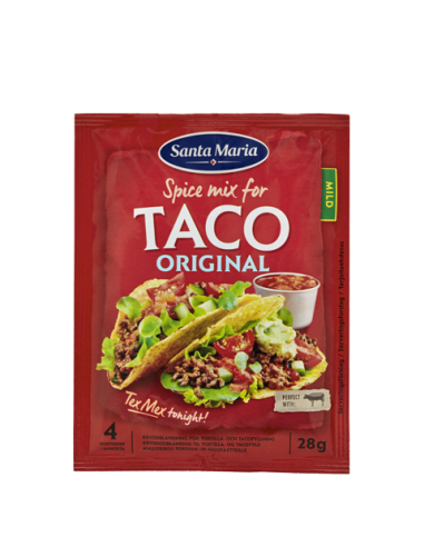 KAST 35tk! SANTA MARIA Taco maitseainesegu 28g