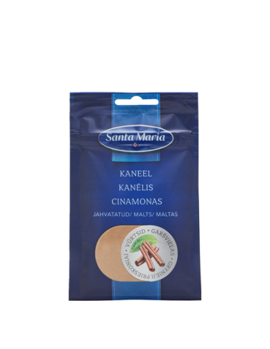 KAST 18tk! SANTA MARIA Kaneel jahvatatud 22g laminaatkott