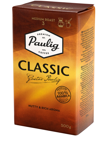 KAST 12tk! PAULIG CLASSIC filtrikohv 500g