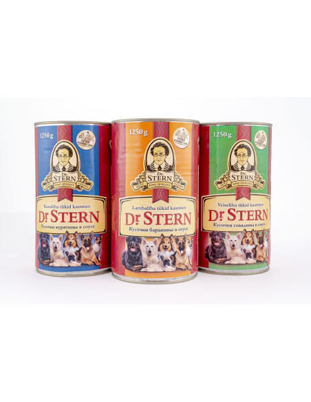 KAST 8 tk! Dr.Stern konserv kanaliha tükid 1250g