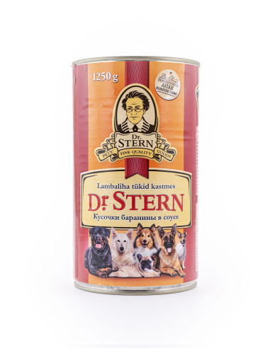 KAST 8 tk! Dr.Stern konserv lambaliha tükid 1250g
