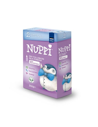 KAST 12 tk! NUPPI 2 Jätkupiimaasegu al.6 kuud 350g