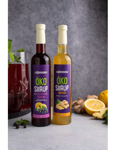 Loodusvägi ÖKO mustasõstra-sidruni siirup 500ml...