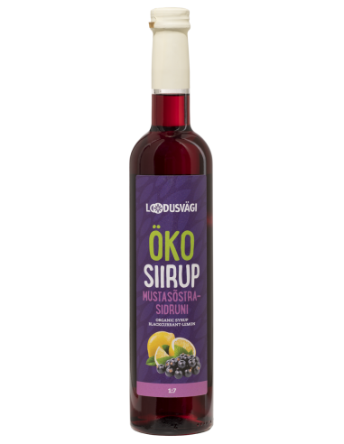 KAST 6 tk! Loodusvägi ÖKO mustasõstra-sidruni...