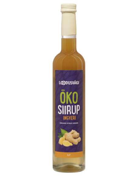 KAST 6 tk! Loodusvägi ÖKO ingveri siirup 500ml AT-BIO-301