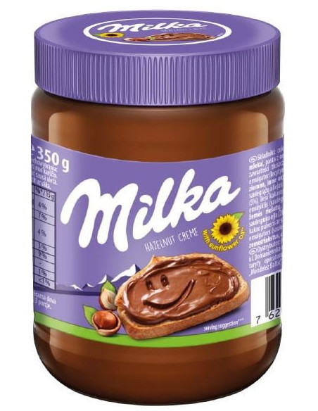 KAST 6 tk! Milka sarapuupähklikreem 350g