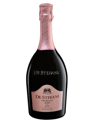 De Stefani Prosecco Rose 0.15 Millesimato 75cl...
