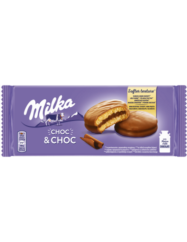 KAST 12 tk! Milka küpsised Choc & Choc 150g