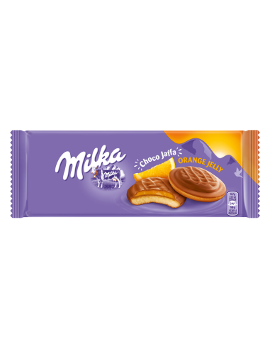 Milka küpsised Choco Jaffa apelsini 147g