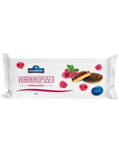 Maiasmokk vaarikaküpsised marmelaadiga  130g