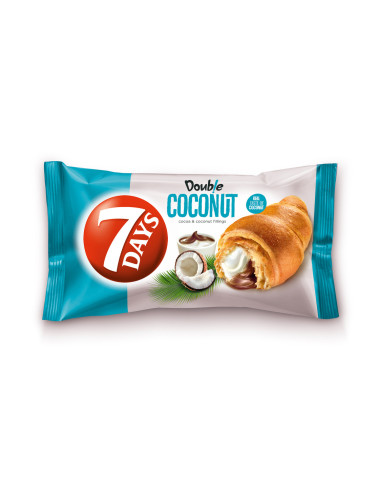 7 Days kakao-ja kookose täidisega sarvesai 60g