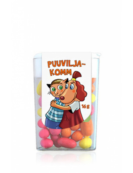 KAST 20 tk! Lotte puuviljakommid 16g