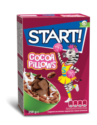 Start! Padjakesed kakao täidisega 250g