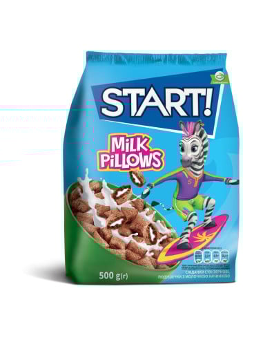 KAST 8 tk! Start! Padjakesed piimatäidisega 500g