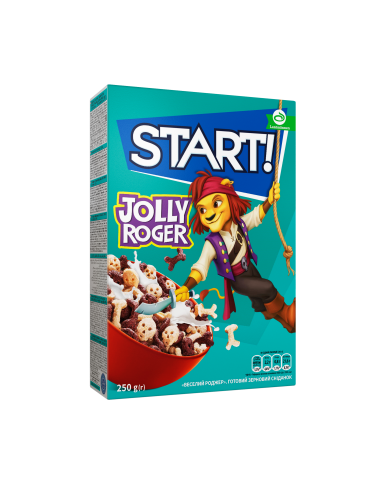 Start! Hommikusöögihelbed Jolly Roger 250g