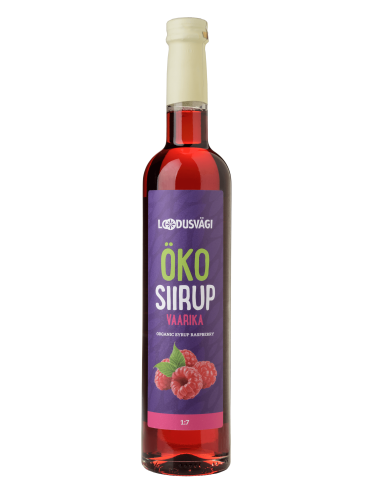 Loodusvägi ÖKO vaarika siirup 500ml AT-BIO-301