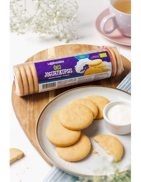 KAST 12 tk! Loodusvägi ÖKO jogurtiküpsis 250g IT-BIO-007