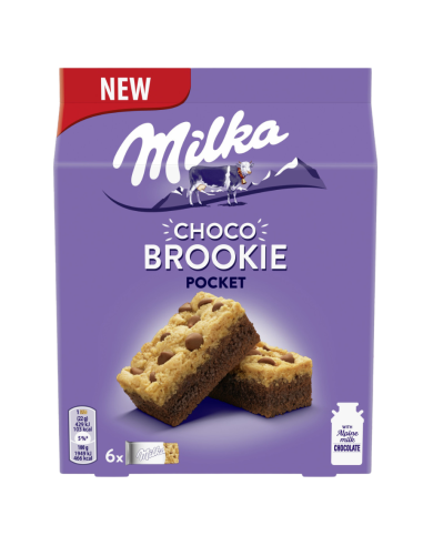 KAST 13 tk! Milka küpsised Choco Brookie 132 g