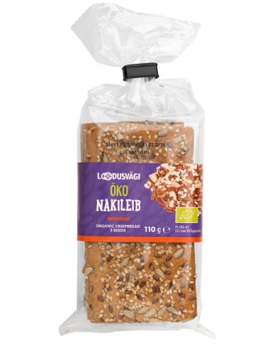 Loodusvägi ÖKO näkileib seemnetega 110g PL-EKO-07
