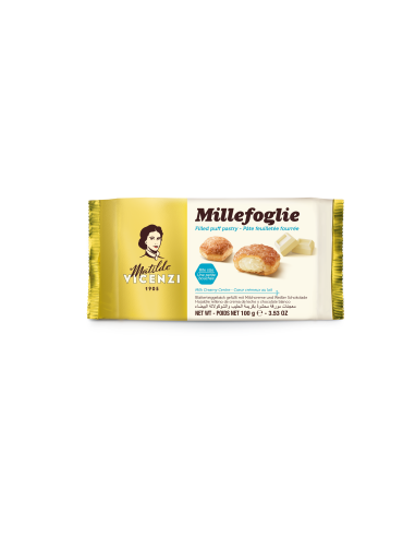 Vicenzi lehtküpsised piimakreemi täidisega 100g