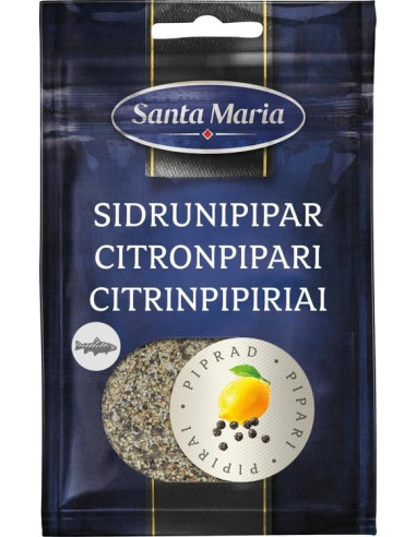 Santa Maria sidrunipipar 33g