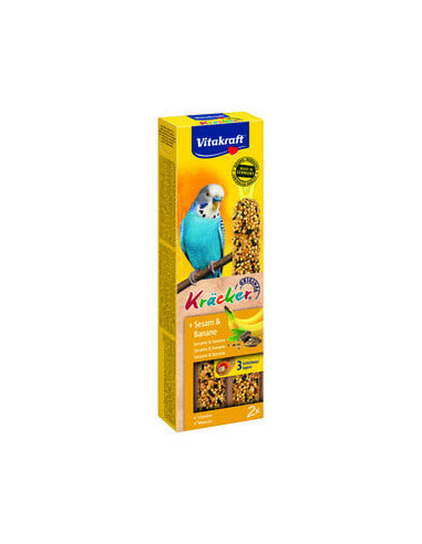 Vitakraft Kräcker maiuspulgad papagoile seesam&banaan 2tk