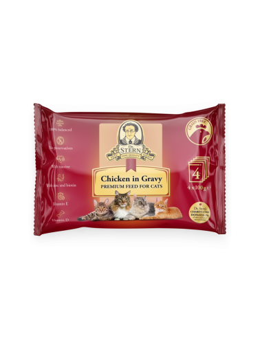 Dr.Stern Premium kassieine kanaliha kastmes 4*100g