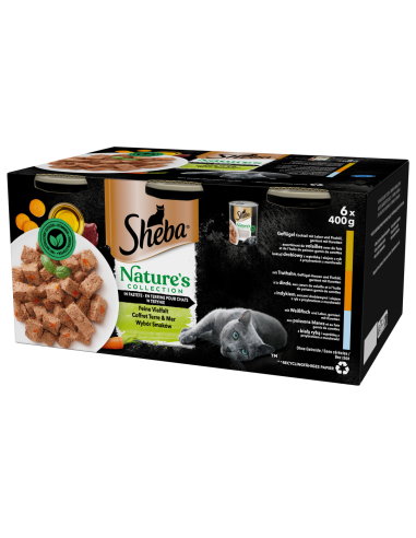 SHEBA Maitsevalik Terriinivormis Konserv...