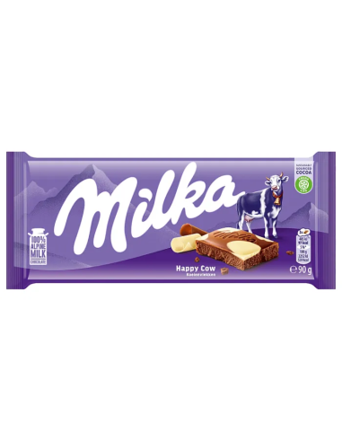 Milka piima- ja valge šokolaadi segu 90g