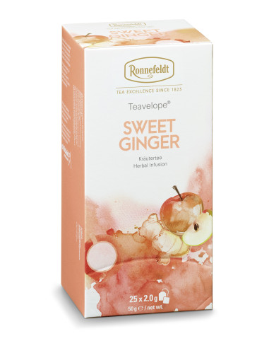 KAST 6 tk! Ronnefeldt ümbrikutee Sweet Ginger 25tk