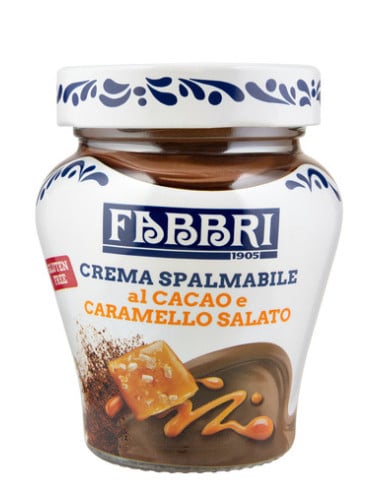 KAST 6 tk! Fabbri kakao-soolakaramelli määrdekreem 200g