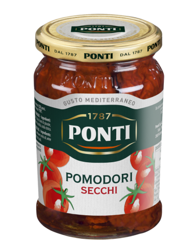 Ponti päikesekuivatatud tomatid 280g