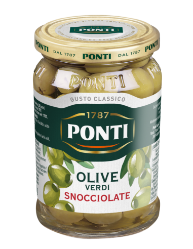 Ponti kivideta rohelised oliivid 290g