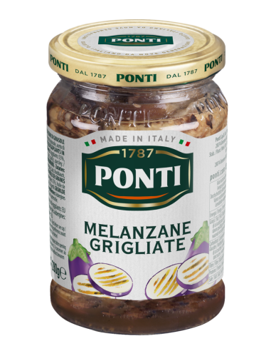 Ponti grillitud baklažaanid 280g