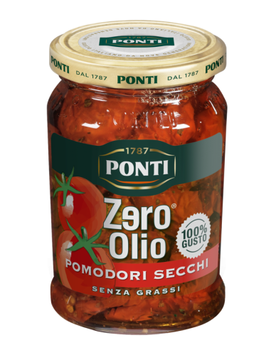 Ponti päikesekuivatatud tomatid õlivabas...