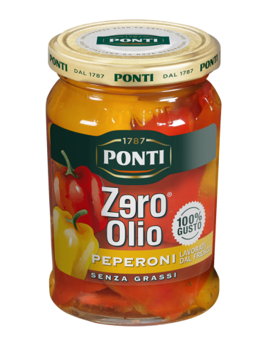 Ponti paprika õlivabas kastmes 290g