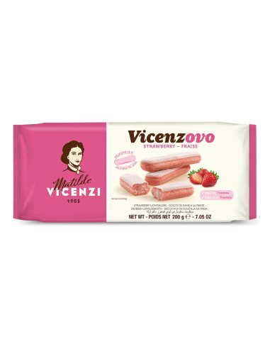 KAST 12 tk! Vicenzi ladyfingers küpsised Maasikas 200g