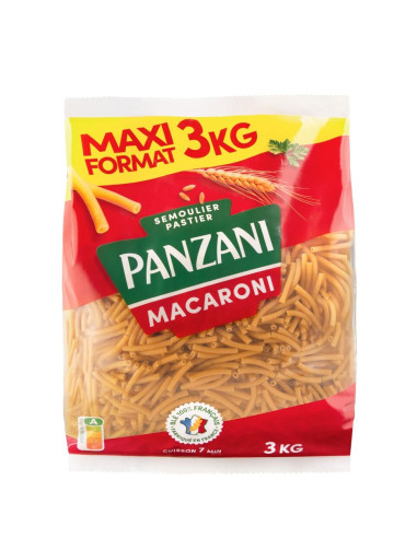Panzani Macaroni makaronid 3Kg