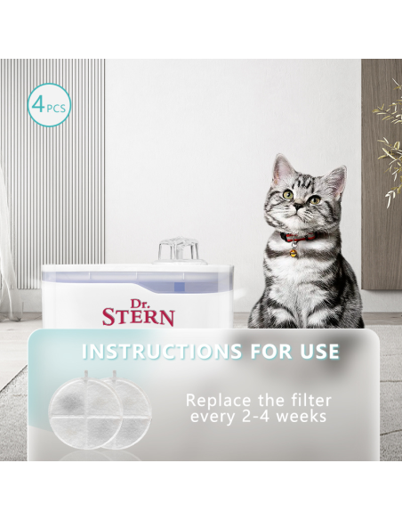 Dr.Stern asendusfilter purskkaevule TK-WF116, 4tk