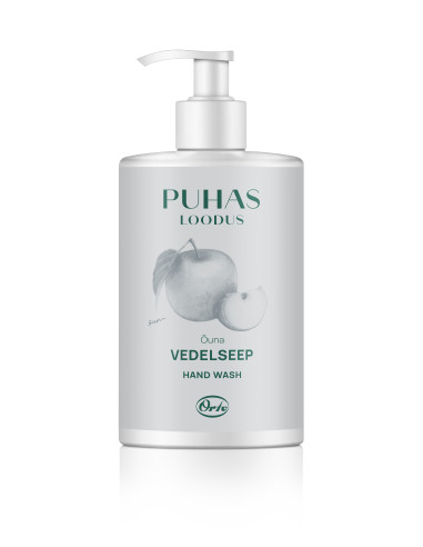 Puhas Loodus vedelseep õun 500 ml