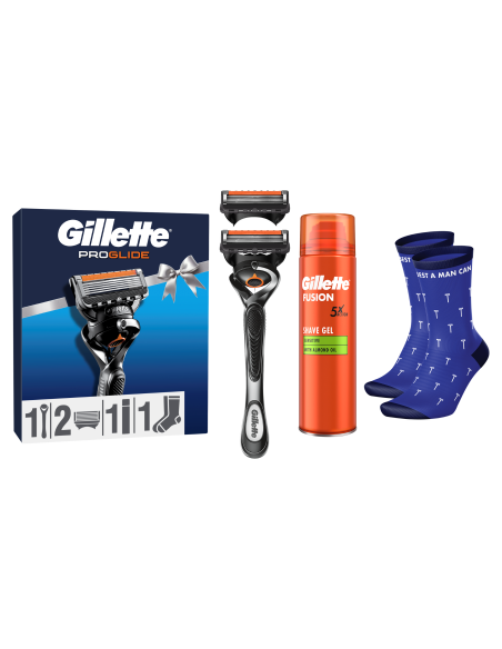 KAST 9 tk! Gillette Proglide Kinkepakk