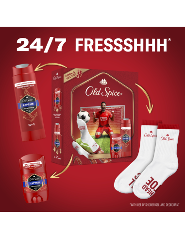 Old Spice Kinkekomplekt Captain Footballer