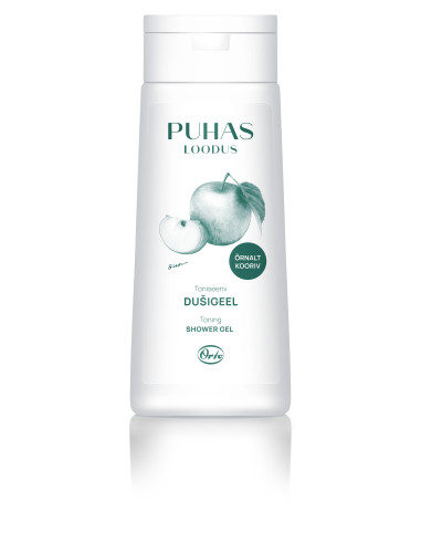 PUHAS LOODUS toniseeriv dušigeel Õun 250 ml